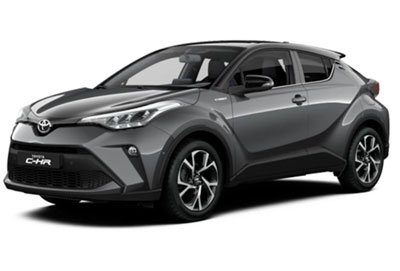 Toyota CHR a noleggio ad Anzio